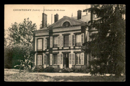 45 - COURTENAY - CHATEAU DE ST-ANNE - Courtenay