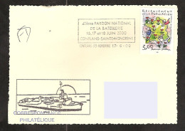 3 03	167	-	RC ACHARNE - 41ème Pardon De La Batelerie Nationale - Scheepspost