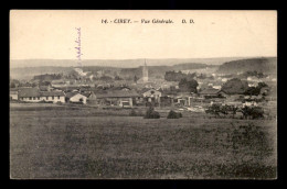 54 - CIREY - VUE GENERALE - Cirey Sur Vezouze