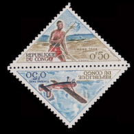 CONGO PEOPLE’S REPUBLIC.POSTAGE DUE STAMPS.1961.MNH.SCOTT J34-J40. - Ongebruikt