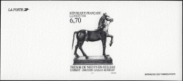 France 1996 Y&T 3014, Feuillet De Luxe. Le Trésor De Neuvy-en-Sullias, Bronze Gallo-romain. Cheval - Horses