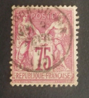 TIMBRE FRANCE TYPE SAGE N 71 OBL CAD - 1876-1878 Sage (Tipo I)