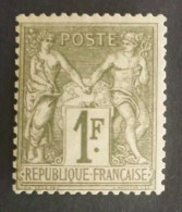 TIMBRE FRANCE TYPE SAGE N 72 NEUF** COTE +2100€ ULTRA RARE - 1876-1878 Sage (Tipo I)