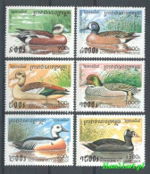 Cambodia 1997 Mi 1704-1709 MNH  (ZS8 CMB1704-1709) - Marine Web-footed Birds