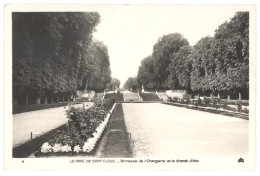 CPSM 92 - 9. LE PArc De SAINT-CLOUD - Terrasse De L'Orangerie Et La Grande Allée - Saint Cloud