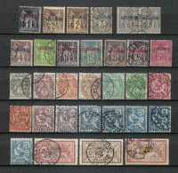 FRANCE Alexandrie Ca.1899-1905: Lot D'obl. , TB à TTB - Used Stamps