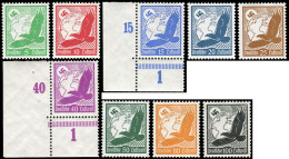 Deutsches Reich, 1934, 529x-39 X, Postfrisch - Altri & Non Classificati