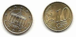 10 Cent, 2024,  Prägestätte (J),  Vz, Sehr Gut Erhaltene Umlaufmünzen - Germany