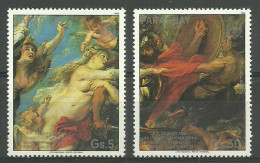 Paraguay 1988 Mi 4044+4046 MNH  (LZS3 PRG4044+4046) - Nudes