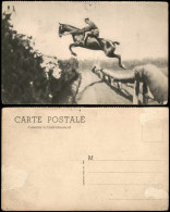 Ansichtskarte  Sport Pferdesport Springreiten, Militär Zu Pferde 1920 - Paardensport