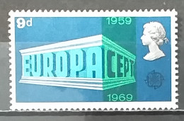 1969 - Great Britain - MNH - Europa CEPT + 1980 - Famous People + 1981 - National Festivals - 5 Stamps - Ungebraucht
