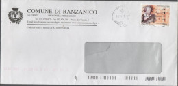 ITALIA - Storia Postale Repubblica - 2003 - 0,41€ Bicentenario Della Morte Di Vittorio Alfieri (Isolato) - Lettera - Com - 2001-10: Marcophilia