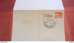 DDR: Gs-Antwort-Karte Mit 10/10 Pf Orange Gebraucht Mit Stempel Vom 3.2.87 Bzw. 28.3.87 Je Unbeschriftet  Knr: P88 - Cartoline - Usati