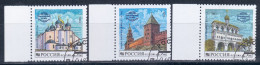 Russia 1993 Mi# 315-317 Used - Novgorod Kremlin - Usati