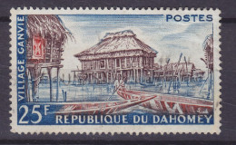 Dahomey 1960 Mi. 172, 25 Fr. Pfahlbauten Am Wasser (o) - Benin – Dahomey (1960-...)