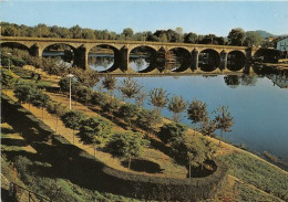 PONT DU CHATEAU Le Plan D Eau Et Les Jardins 14(scan Recto-verso) MA344 - Pont Du Chateau