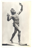 CPSM PF 11224. NAPOLI - Museo Nazionale - Fauno Danzante (Bronzo Antico) - Sculptures