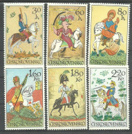 Czechoslovakia 1972 Mi 2097-2102 MNH  (ZE4 CSK2097-2102) - Paarden