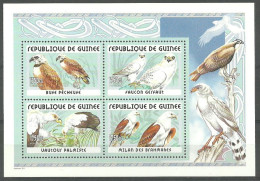 Guinea 2001 Mi Block 691 MNH  (ZS5 GURbl691) - Adler & Greifvögel