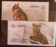Kanada Canada 2006 Wildtiere Mi 2361/64** Selbstklebend Nur 2v Säuger I.A. - Unused Stamps