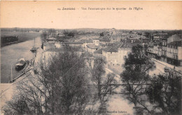 JARNAC Vue Panoramique Sur Le Quartier De L Eglise 5(scan Recto-verso) MA469 - Jarnac
