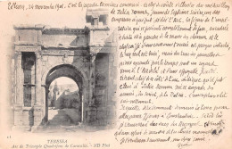 TEBESSA Arc De Triomphe Quadrifons De Caracalla 10(scan Recto-verso) MA489 - Tebessa