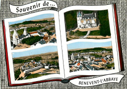 23* BENEVENT Multivues  (CPSM 10x15cm)                      MA63-0305 - Benevent L'Abbaye