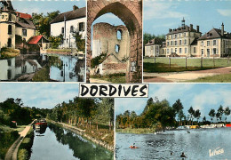 45* DORDIVES  Multivues  (CPSM 10x15cm)                MA64-0552 - Dordives