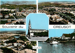 71* LE CREUSOT  Multivues  CPSM( 10x15cm)                   MA65-0687 - Le Creusot