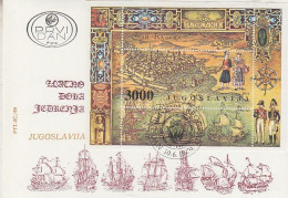 Yugoslavia Dubrovnik Ragusa M/s FDC Ca 10.6.1989 (60363) - FDC