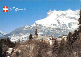 Au Pays Du Mont Blanc SAINT GERVAIS Alt 807m Les Aiguilles De Varan 2541m 11(scan Recto-verso) MA543 - Saint-Gervais-les-Bains