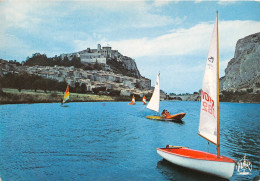 SISTERON Alt 482m Le Rocher De La Baume Le Lac Et La Citadelle 27(scan Recto-verso) MA575 - Sisteron