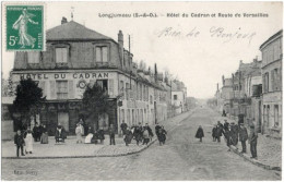 91. LONGJUMEAU. Hôtel Du Cadran Et Route De Versailles - Longjumeau