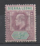 Sierra Leone, MH, 1904, Michel 55 - Sierra Leone (...-1960)