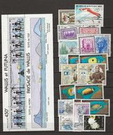 1992 MNH Wallis Et Futuna Year Collection According To Michel Postfris** - Annate Complete