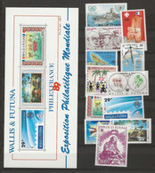 1989 MNH Wallis Et Futuna Year Collection According To Michel Postfris** - Annate Complete