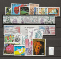 1986 MNH Wallis Et Futuna Year Collection According To Michel Postfris** - Annate Complete