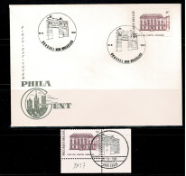 1981 2017 FDC Phila Gent ( Brus/Brux) & Timbre MNH Met 1éjour Cachet :  " 150 Jaar Rekenhof/150 Ans De La Cour Des .... - 1981-1990