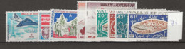 1976 MNH Wallis Et Futuna Year Collection According To Michel Postfris** - Annate Complete