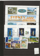 2000 MNH Wallis Et Futuna Year Collection According To Michel Postfris** - Annate Complete