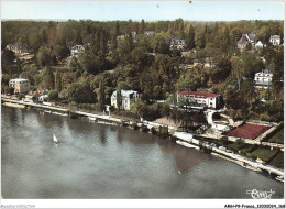 AMHP9-0802-77 - SAMOIS-sur-SEINE - Quai Franklin Roosevelt - Vue Aérienne - Samois