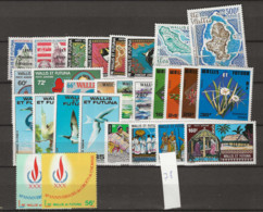 1978 MNH Wallis Et Futuna Year Collection According To Michel Postfris** - Annate Complete