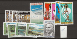 1975 MNH Wallis Et Futuna Year Collection According To Michel Postfris** - Annate Complete