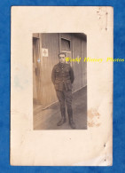 CPA Photo - STALAG IV D Torgau Sachsen - Portrait Soldat Torset Prisonnier En Allemagne - Envoi à Rosnay P. Le Blanc WW2 - War 1939-45