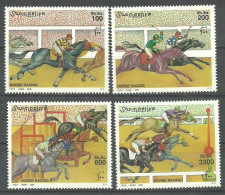 Somalia 2000 Mi 832-835 MNH  (ZS4 SML832-835) - Paarden