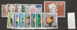 1973 MNH Wallis Et Futuna Year Collection According To Michel Postfris** - Annate Complete