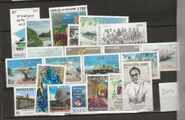 2012 MNH Wallis Et Futuna Year Collection According To Michel Postfris** - Annate Complete