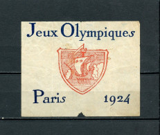 TICKET ENTREE JO PARIS 1924 PLIS - Toegangskaarten
