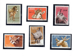 Animaux Du Zoo D' Anvers -Zoo Van Antwerpen1961 XXX - Unused Stamps