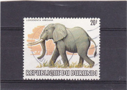 Burundi COB 883 Olifant Dieren Uit Afrika-Animaux D'Afrique 1982 MNH - Used Stamps